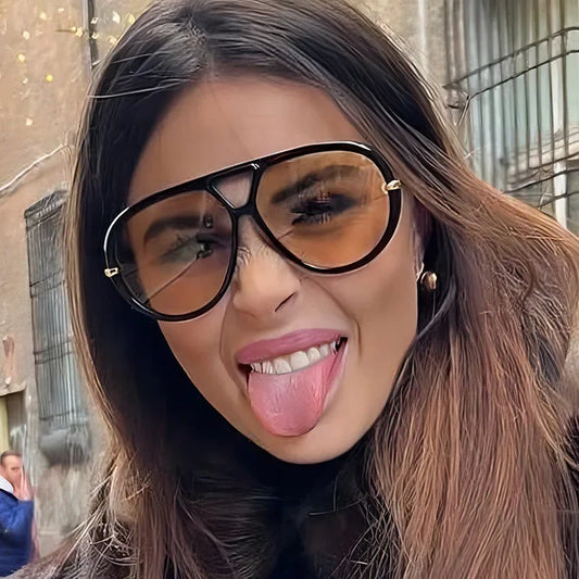 Lunettes de Soleil Oversize Style Punk – Protection UV400 | Femme & Homme