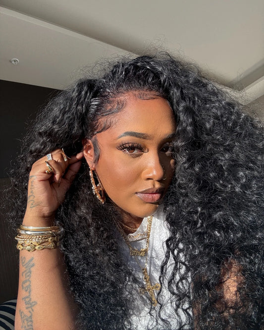 Perruque Bouclée Lace 13x4 et 13x6