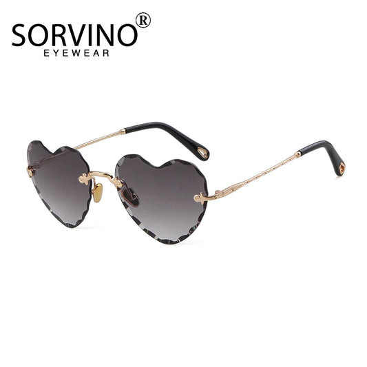 Lunettes de Soleil Cœur Photochromiques – UV400 | Femme