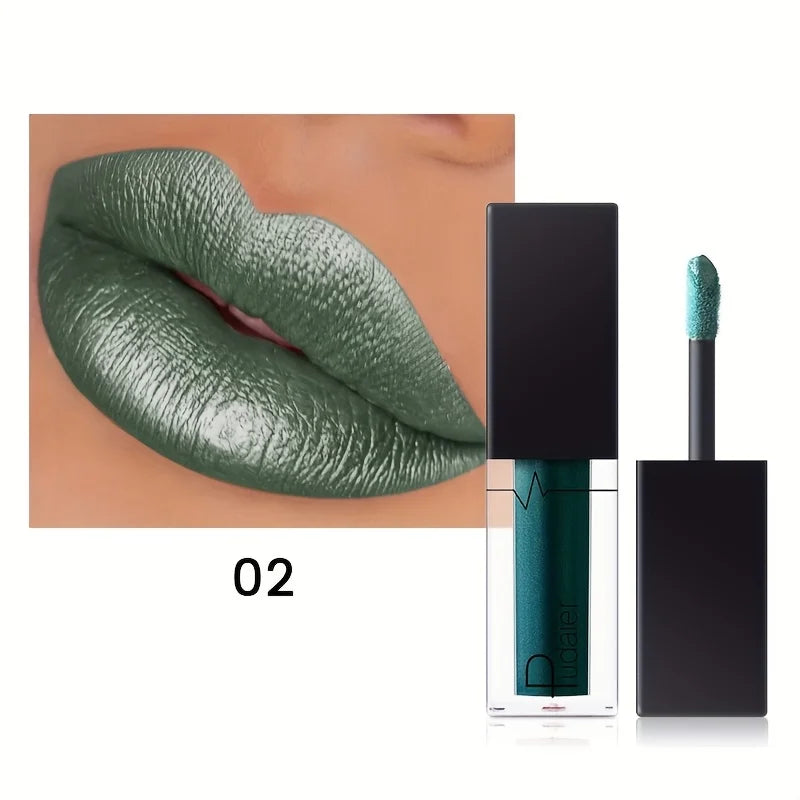 Rouge à Lèvres Brillant Pailleté ✨ — Hydratant & Haute Pigmentation