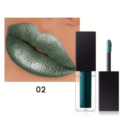 Rouge à Lèvres Brillant Pailleté ✨ — Hydratant & Haute Pigmentation