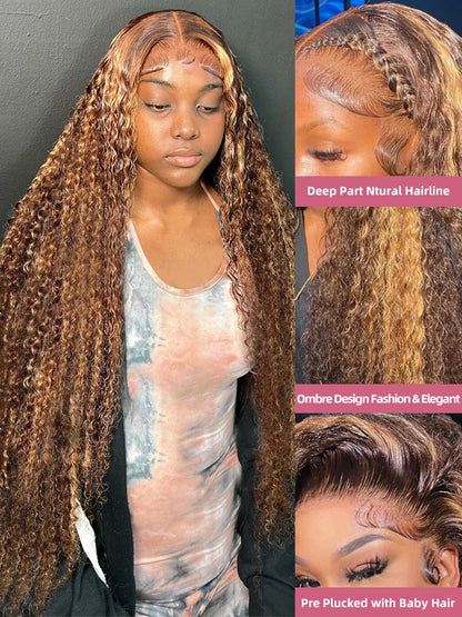 Perruque HD Lace Frontale Deep Wave 💎 | 13x6 & 13x4 | Cheveux Humains Brésiliens | 18-40 Pouces