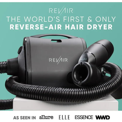 Sèche-Cheveux à Air Inversé — Séchage Rapide Sans Dommages