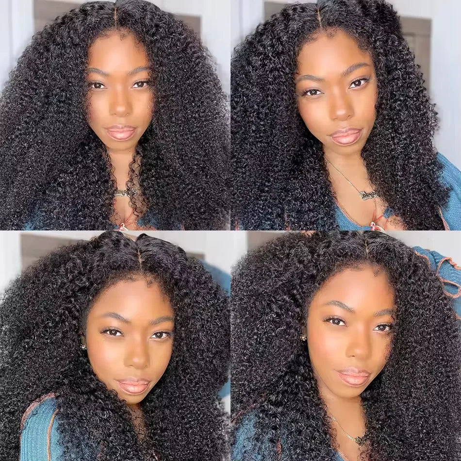 Perruque 4C Kinky Curly Lace 13x6 HD