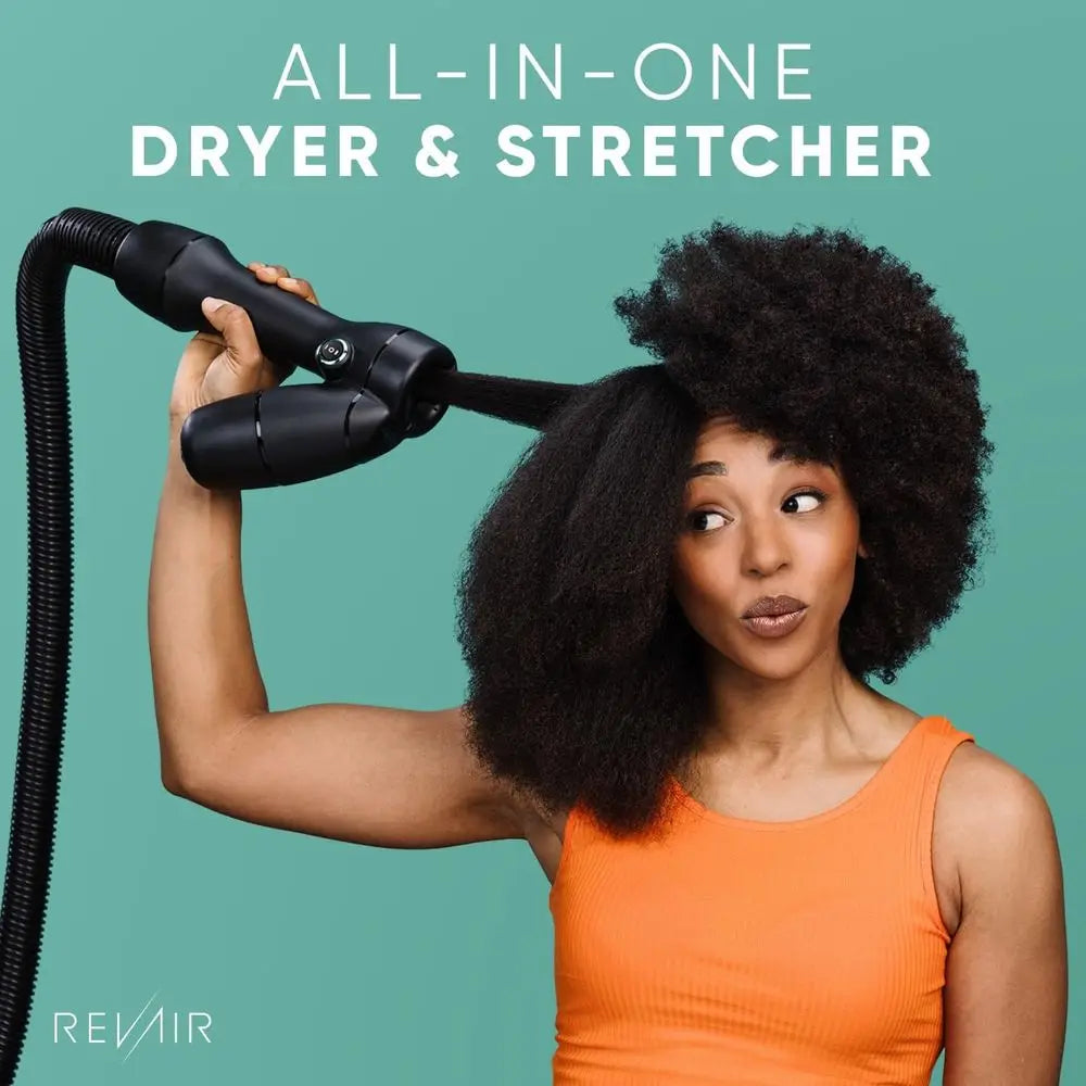 Sèche-Cheveux à Air Inversé — Séchage Rapide Sans Dommages