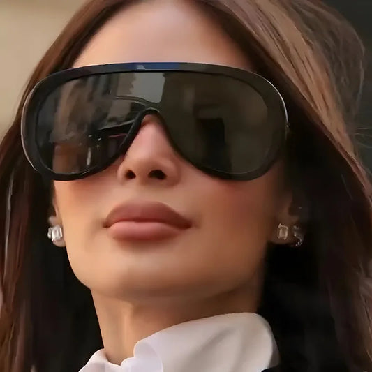 Lunettes Oversize Y2K Punk – UV400 | Femme & Homme