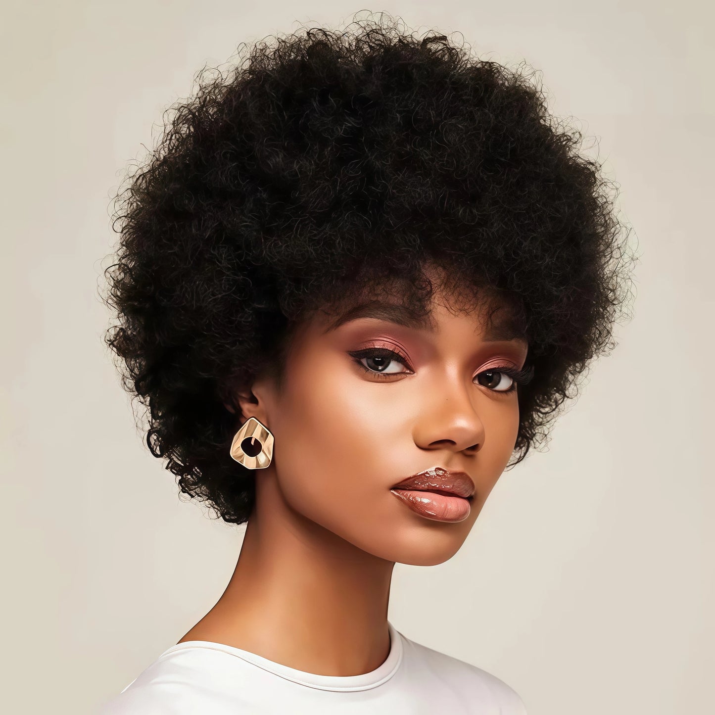 Perruque Afro style année 70
