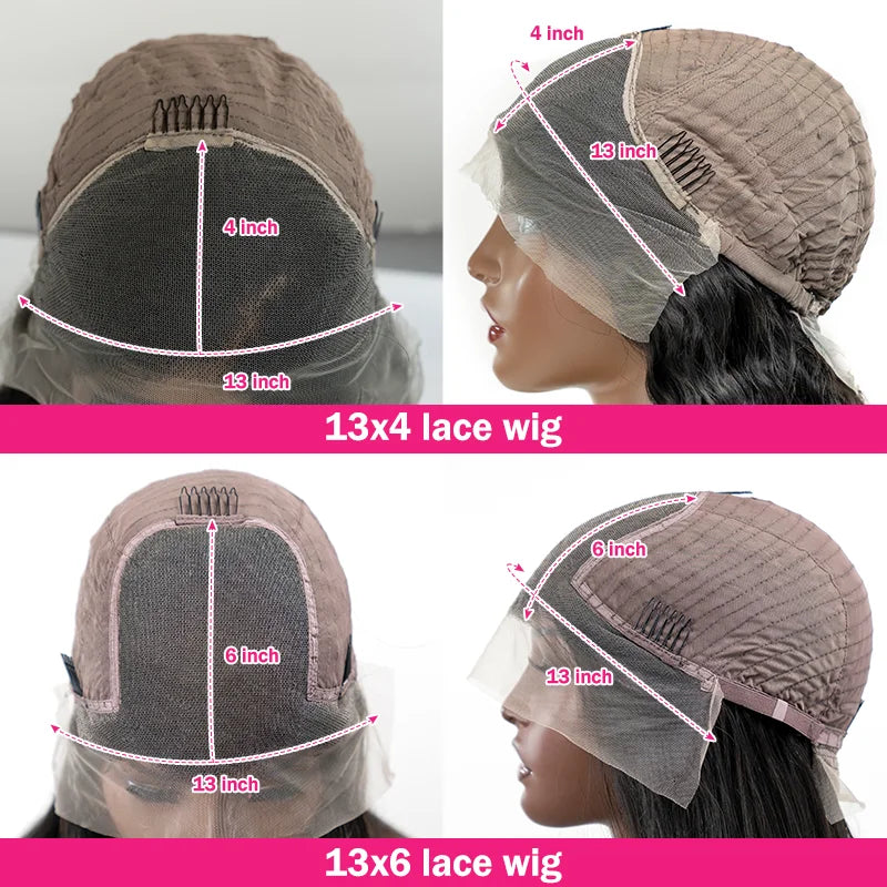 Perruque 4C Lace Frontale 13x6 HD