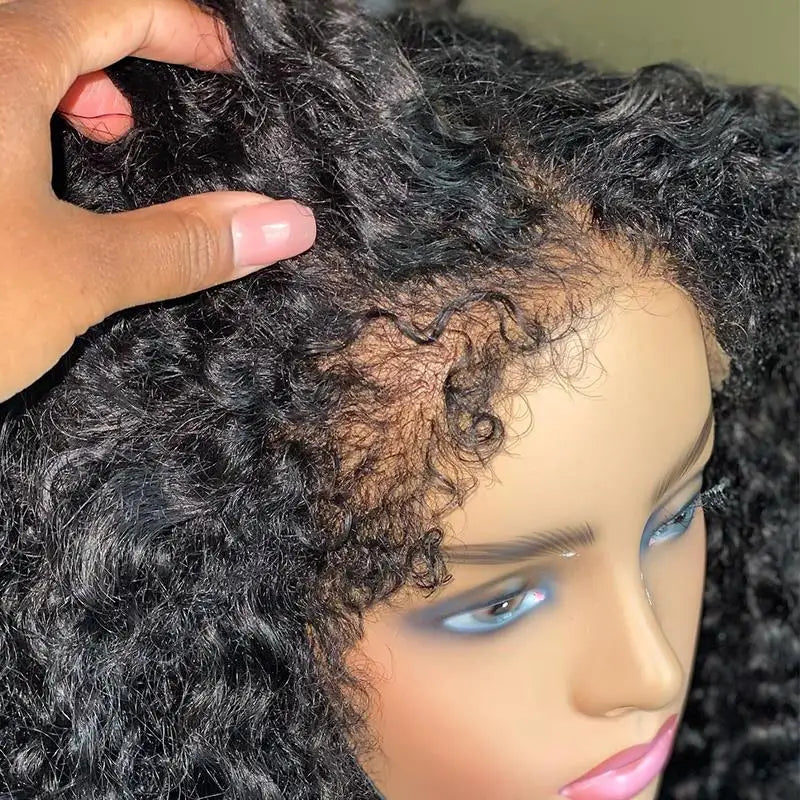 Perruque 4C Kinky Curly Lace 13x6 HD