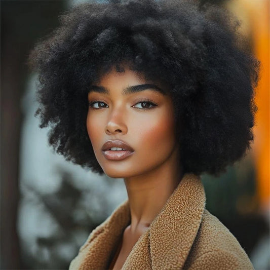 Perruque Afro style année 70