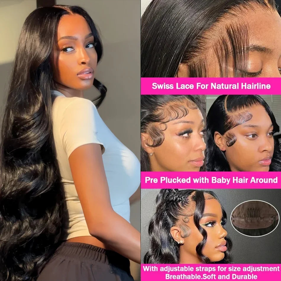 Perruques Lace Front Body Wave