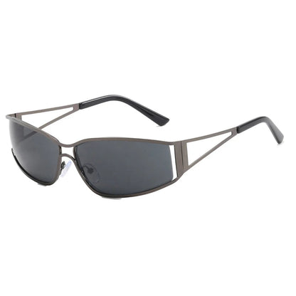 Lunettes Dégradé Steampunk Miroir – Style Y2K | Femme & Homme