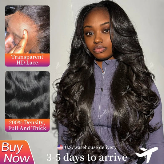 Perruques Lace Front Body Wave