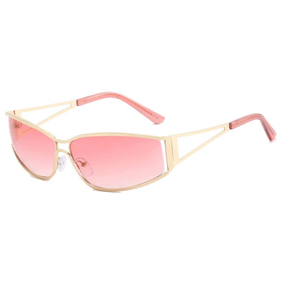 Lunettes Dégradé Steampunk Miroir – Style Y2K | Femme & Homme
