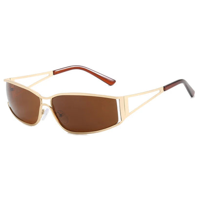Lunettes Dégradé Steampunk Miroir – Style Y2K | Femme & Homme