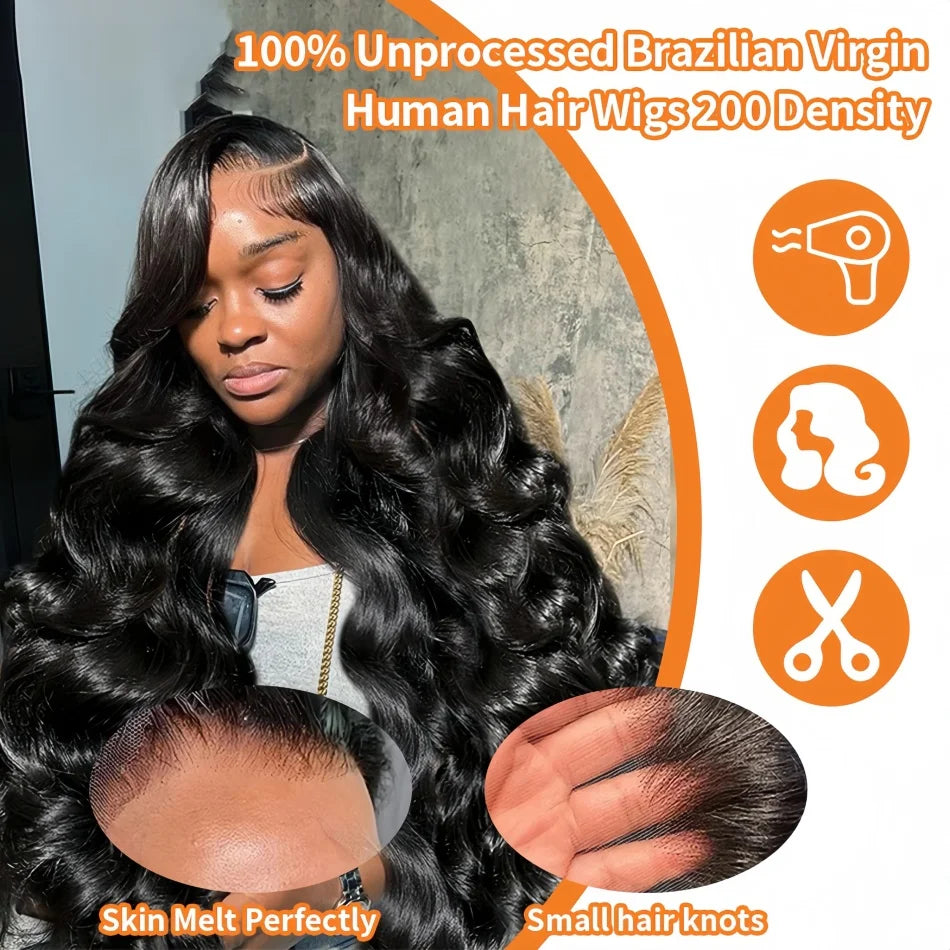 Perruques Lace Front Body Wave
