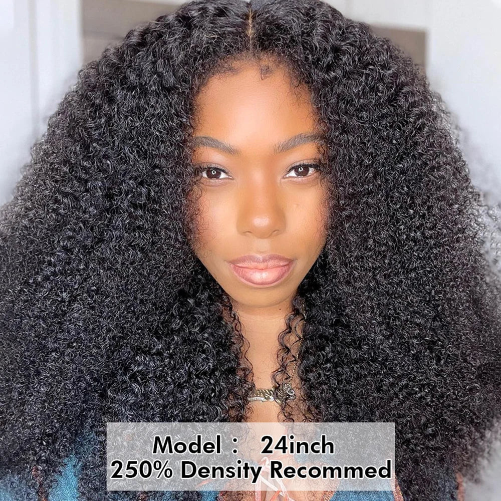 Perruque 4C Kinky Curly Lace 13x6 HD