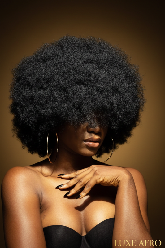 Perruque Afro Style Année 70 — Version Premium